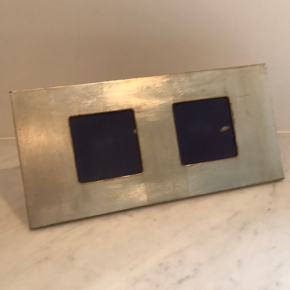 NWOT Emporio Armani Silver leaf picture frame